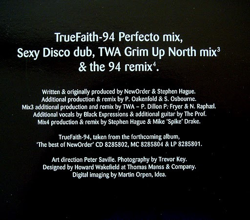 New Order - TrueFaith-94 | London Records (NUOX 5) - 3 New Order - TrueFaith-94 | London Records (NUOX 5) - 3