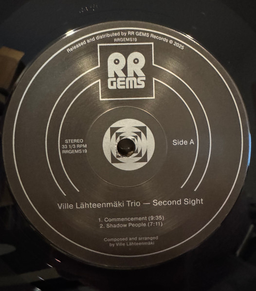 Ville Lähteenmäki Trio - Second Sight | RR GEMS (RRGEMS19) - 3