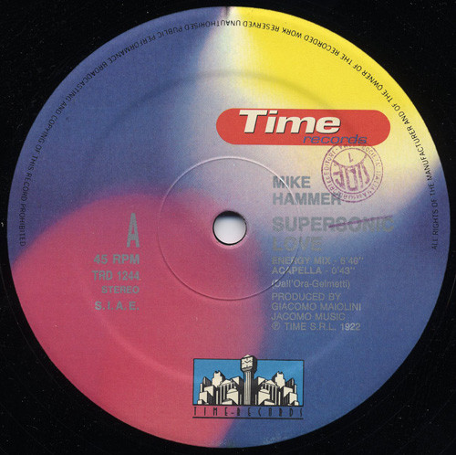 Mike Hammer - Supersonic Love | Time Records (TRD 1244) - 2 Mike Hammer - Supersonic Love | Time Records (TRD 1244) - 2