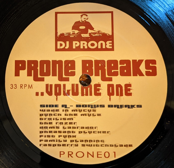 Prone - Prone Breaks Volume One | Second To None (PRONE01) - 3
