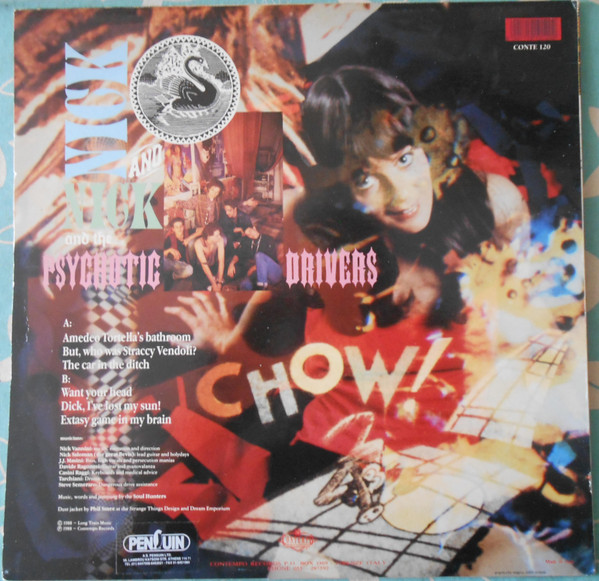Nick Saloman & Nicola Vannini & The Psychotic Drivers - Nick And Nick And The Psychotic Drivers | Contempo Records (CONTE 120) - 2 Nick Saloman & Nicola Vannini & The Psychotic Drivers - Nick And Nick And The Psychotic Drivers | Contempo Records (CONTE 120) - 2