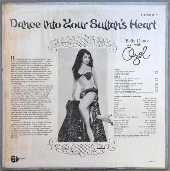Özel Türkbas - Dance Into Your Sultan's Heart | Elay Records (2877) - 2 Özel Türkbas - Dance Into Your Sultan's Heart | Elay Records (2877) - 2