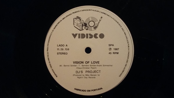DJ's Project - Vision Of Love | Vidisco (MX-150) - 3