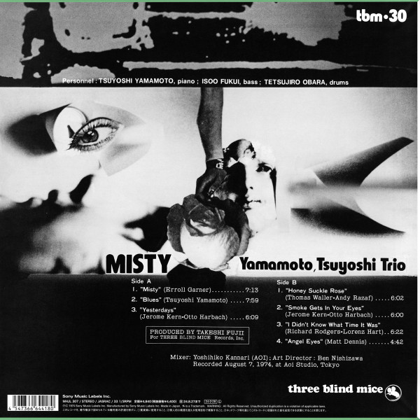 Tsuyoshi Yamamoto Trio - Misty | Three Blind Mice (MHJL 307) - 3 Tsuyoshi Yamamoto Trio - Misty | Three Blind Mice (MHJL 307) - 3