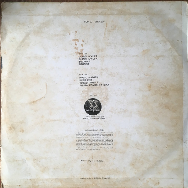 Various - Stars Of Zaire Vol. 4 | Soundpoint (SOP 02) - 2