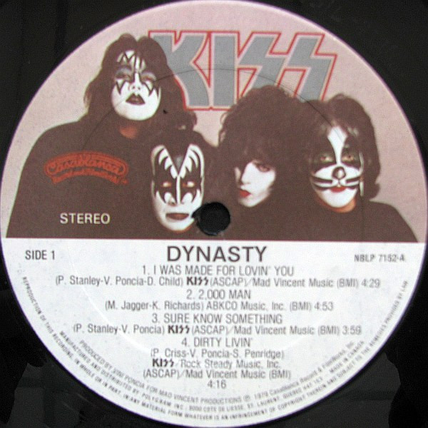 Kiss - Dynasty | Casablanca (NBLP-7152) - 3 Kiss - Dynasty | Casablanca (NBLP-7152) - 3