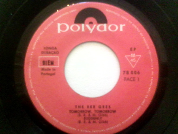 Bee Gees - Tomorrow, Tomorrow | Polydor (78 006) - 3