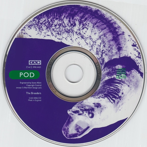 The Breeders - Pod | 4AD (CAD 0006 CD) - 3
