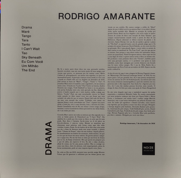 Rodrigo Amarante - Drama | Noize Record Club (NRC051) - 2 Rodrigo Amarante - Drama | Noize Record Club (NRC051) - 2