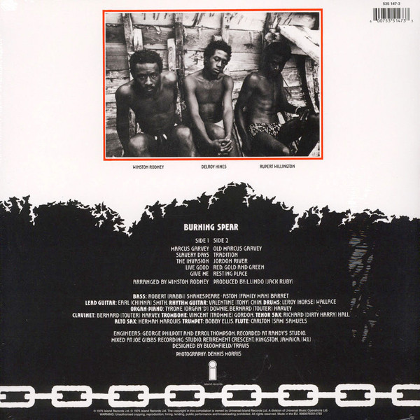 Burning Spear - Marcus Garvey | Island Records (535 147-3) - 2