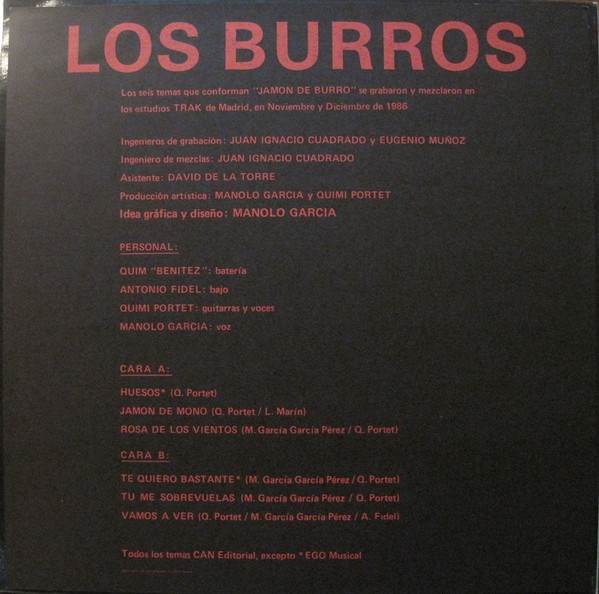 Los Burros - Rebuznos De Amor | Grabaciones Accidentales (GA-107) - 2 Los Burros - Rebuznos De Amor | Grabaciones Accidentales (GA-107) - 2