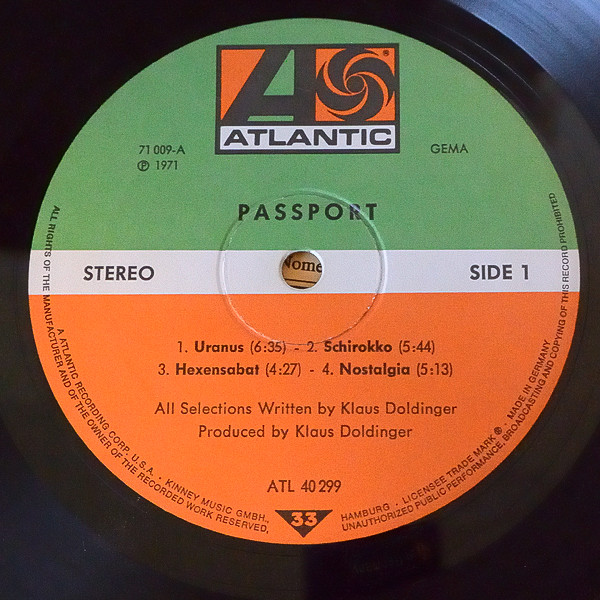 Passport - Passport | Atlantic (ATL 40 299) - 4