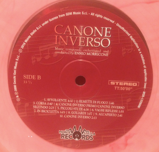 Ennio Morricone - Canone Inverso | Monte Stella Records (MSR-1320006) - 4 Ennio Morricone - Canone Inverso | Monte Stella Records (MSR-1320006) - 4