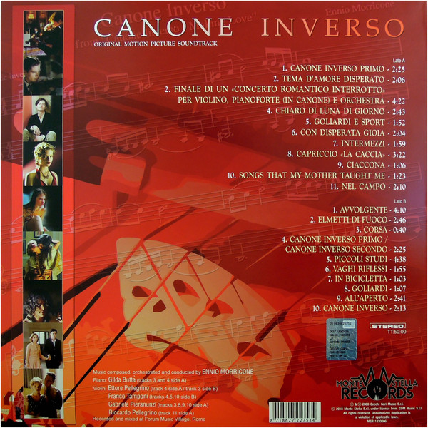 Ennio Morricone - Canone Inverso | Monte Stella Records (MSR-1320006) - 2 Ennio Morricone - Canone Inverso | Monte Stella Records (MSR-1320006) - 2