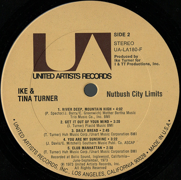 Ike & Tina Turner - Nutbush City Limits | United Artists Records (UA-LA180-F) - 4 Ike & Tina Turner - Nutbush City Limits | United Artists Records (UA-LA180-F) - 4
