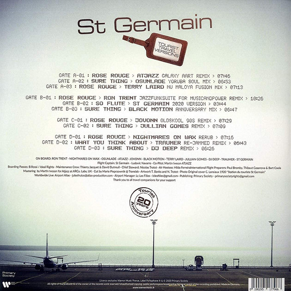 St Germain - Tourist Travel Versions | Primary Society (0190295177966) - 2 St Germain - Tourist Travel Versions | Primary Society (0190295177966) - 2