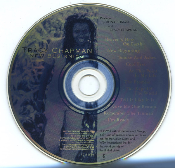 Tracy Chapman - New Beginning [CD] | Elektra (CD 61850) - 2
