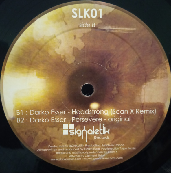 Darko Esser - Headstrong EP | Signaletik Records (SLK01) - 2 Darko Esser - Headstrong EP | Signaletik Records (SLK01) - 2