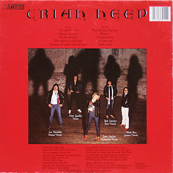 Uriah Heep - Abominog | Castle Classics (CLALP 110) - 2 Uriah Heep - Abominog | Castle Classics (CLALP 110) - 2