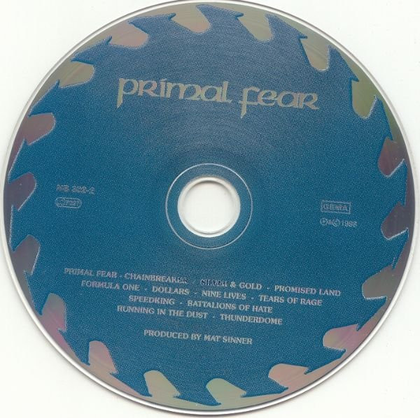 Primal Fear - Primal Fear CD | Nuclear Blast (NB 302-2) - 3 Primal Fear - Primal Fear CD | Nuclear Blast (NB 302-2) - 3