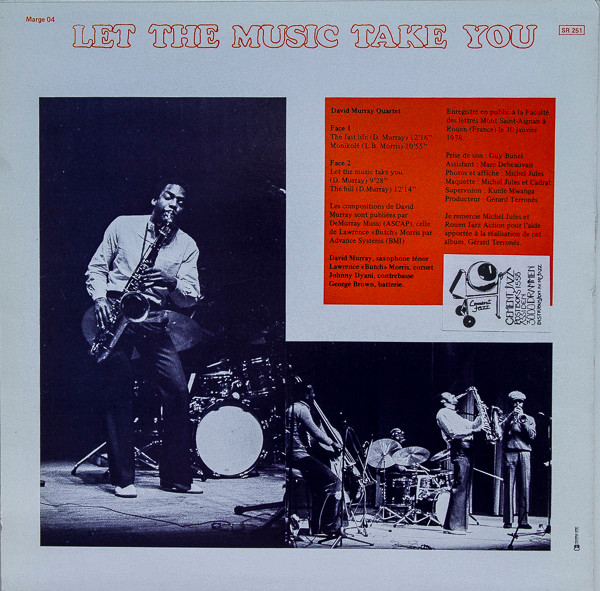David Murray - Let The Music Take You | Marge (Marge 04) - 2