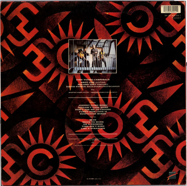 Fine Young Cannibals - Fine Young Cannibals | London Records (828 004-1) - 2 Fine Young Cannibals - Fine Young Cannibals | London Records (828 004-1) - 2