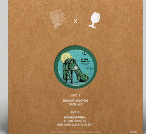 Midnight Groovers / Dominique Panol - Talon Haut / Ce Bon Comme Sa | Atangana Records (ATGN005)