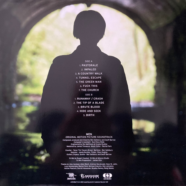 Ben Salisbury And Geoff Barrow - Men (Original Motion Picture Soundtrack) | Invada (LSINV286LP) - 2 Ben Salisbury And Geoff Barrow - Men (Original Motion Picture Soundtrack) | Invada (LSINV286LP) - 2