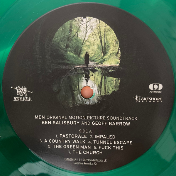 Ben Salisbury And Geoff Barrow - Men (Original Motion Picture Soundtrack) | Invada (LSINV286LP) - 3 Ben Salisbury And Geoff Barrow - Men (Original Motion Picture Soundtrack) | Invada (LSINV286LP) - 3