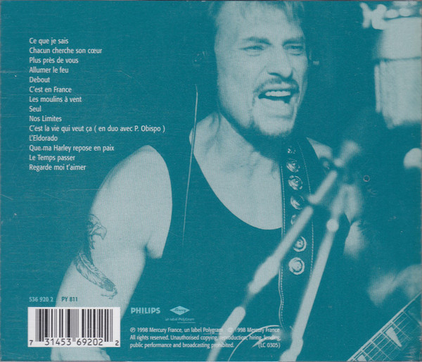 Johnny Hallyday - Ce Que Je Sais | Philips (536 920 2) - 3