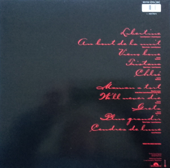Mylène Farmer - Cendres De Lune | Polydor (831 732-1) - 2