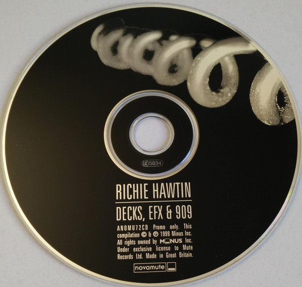 Richie Hawtin - Decks, EFX & 909 | NovaMute (ANOMU72CD) - 3
