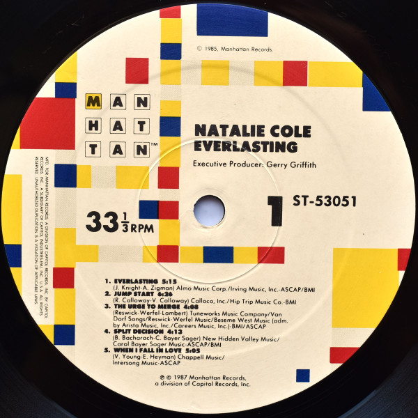 Natalie Cole - Everlasting | Manhattan Records (ST 53051) - 3 Natalie Cole - Everlasting | Manhattan Records (ST 53051) - 3