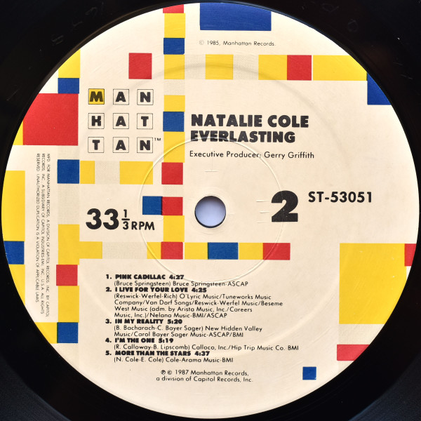 Natalie Cole - Everlasting | Manhattan Records (ST 53051) - 4 Natalie Cole - Everlasting | Manhattan Records (ST 53051) - 4