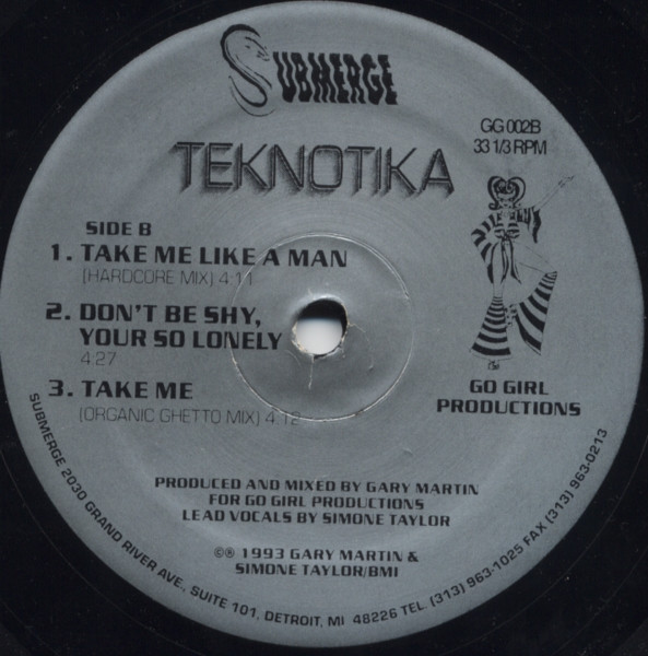 Teknotika - Take Me | Teknotika Records (GG002) - 2 Teknotika - Take Me | Teknotika Records (GG002) - 2