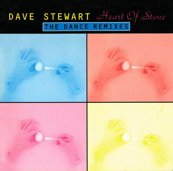 David A. Stewart - Heart Of Stone (The Dance Remixes) | EastWest (4509 98717 0)
