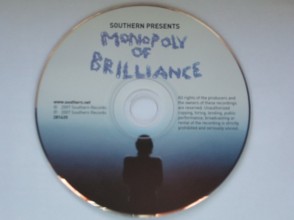 Various - Monopoly Of Brilliance | Southern Records (281345) - 3 Various - Monopoly Of Brilliance | Southern Records (281345) - 3