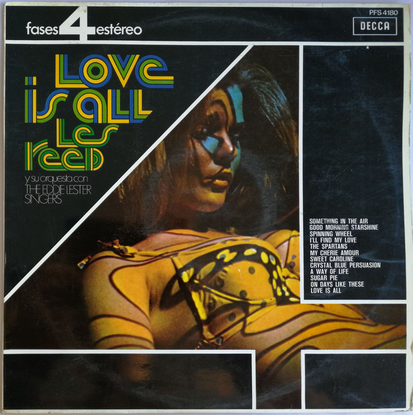 Les Reed And His Orchestra Con The Eddie Lester Singers - Love Is All | Decca (PFS 4180) - main Les Reed And His Orchestra Con The Eddie Lester Singers - Love Is All | Decca (PFS 4180) - main