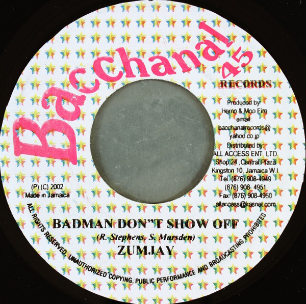 Mr. Vegas / Zumjay - Higher We Go / Badman Don't Show Off | Bacchanal 45 Records (none) - 2 Mr. Vegas / Zumjay - Higher We Go / Badman Don't Show Off | Bacchanal 45 Records (none) - 2