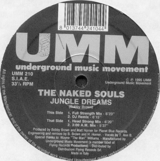 Naked Souls - Jungle Dreams | UMM (UMM 210) - main Naked Souls - Jungle Dreams | UMM (UMM 210) - main