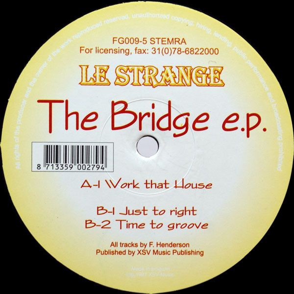 Le Strange - The Bridge E.P. | Flower Grooves (FG009-5) - main