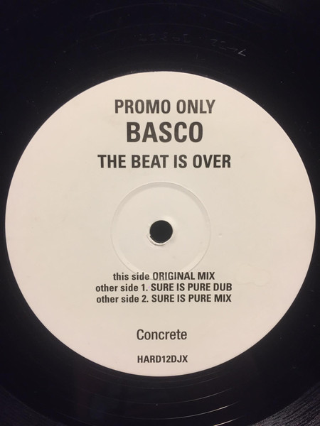 Basco - The Beat Is Over | Concrete (HARD12DJX)