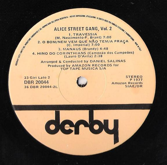 Alice Street Gang - Alice Street Gang, Vol.2 | Derby (DBR 20044) - 4 Alice Street Gang - Alice Street Gang, Vol.2 | Derby (DBR 20044) - 4