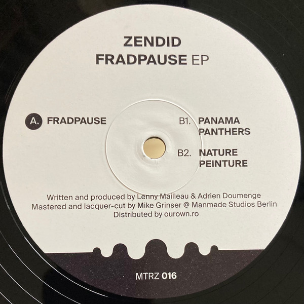 Zendid - Fradpause EP | Metereze (MTRZ 016)