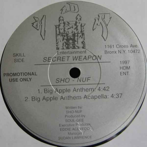 Sho-Nuf - Secret Weapon | HDM Entertainment (HDM-001) - 2 Sho-Nuf - Secret Weapon | HDM Entertainment (HDM-001) - 2