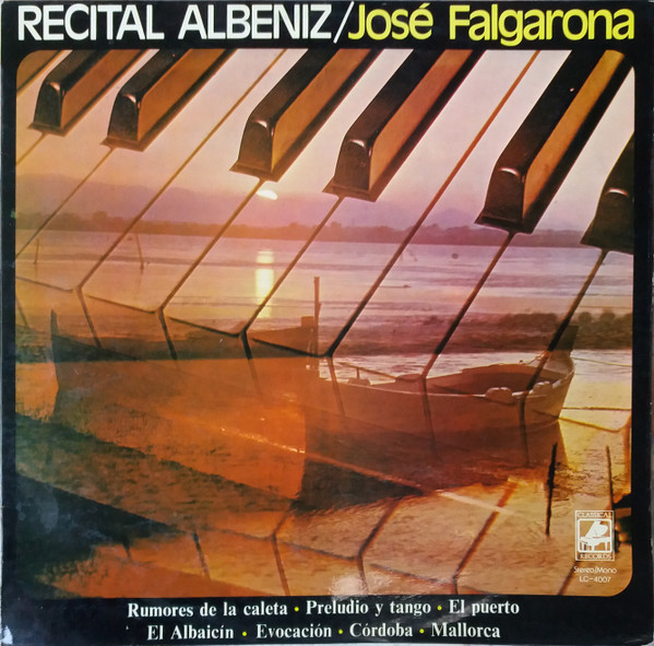 José Falgarona - Recital Albéniz | Classical Records (LC - 4007)