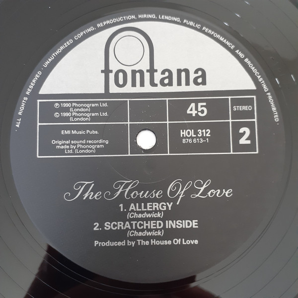 The House Of Love - Shine On | Fontana (HOL 312) - 4