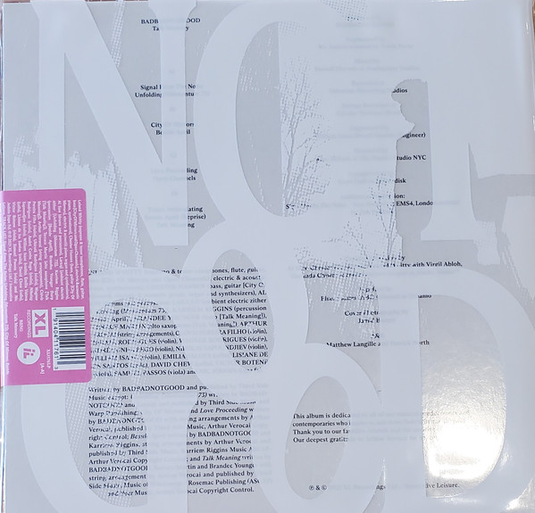 BadBadNotGood - Talk Memory | XL Recordings (XL1176LP) - 2 BadBadNotGood - Talk Memory | XL Recordings (XL1176LP) - 2