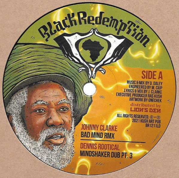 Dennis Rootical Feat. Johnny Clarke - Bad Mind RMX | Black Redemption (BR1211LD)