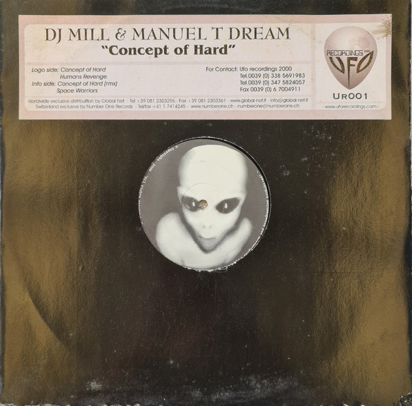DJ Mill & Manuel T. - Concept Of Hard | UFO Recordings (UR001) - main